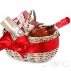 ROMANTIC COLLECTION GIFT BASKET (Local Wine)